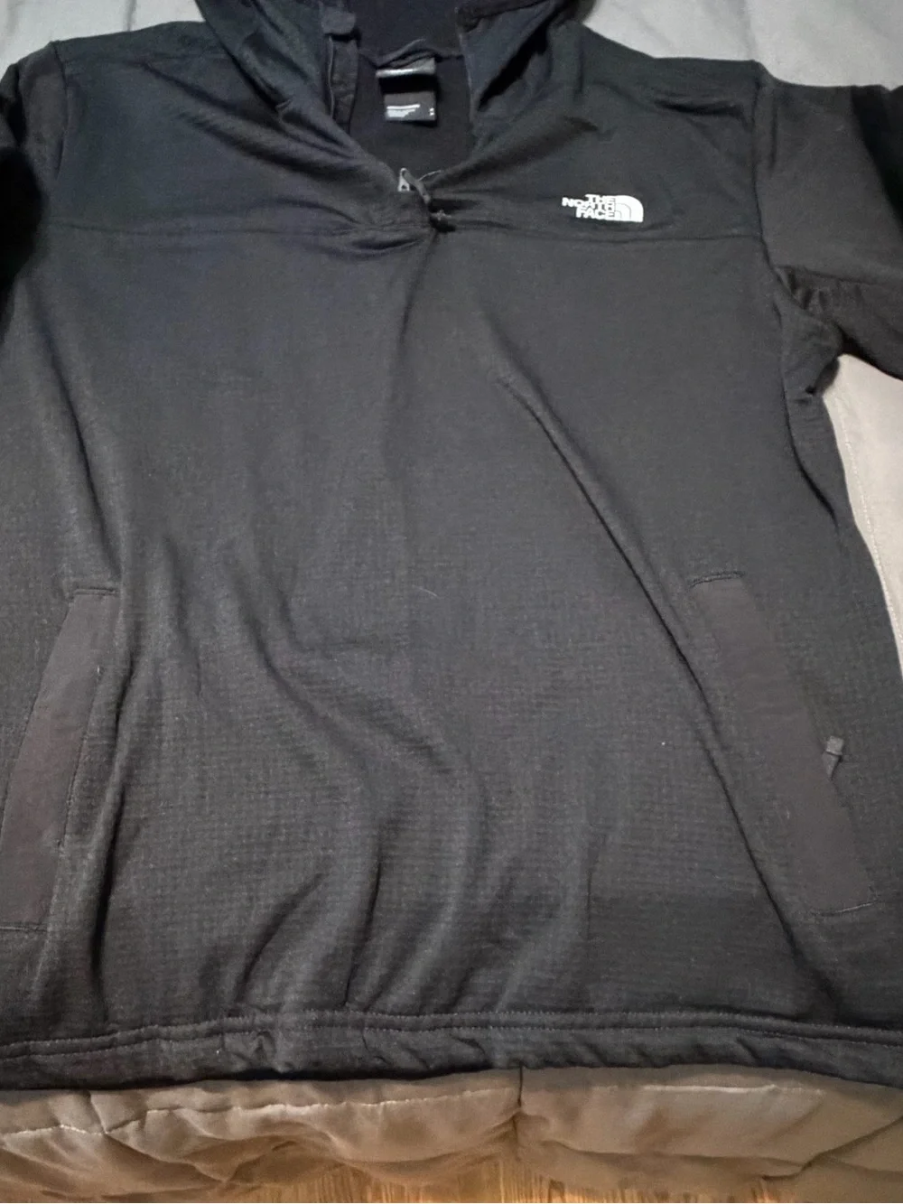 The North Face Black Hooded Performance Pullover